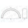 Bavette de garde-boue (Pack de 2)