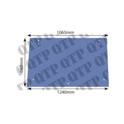 Vitre arrière supérieure