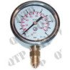 Indicateur de pression d'huile 140 lbpo2, rempli de glycérine