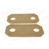 Rubber Cab Mounting Plates (Pack de 2)