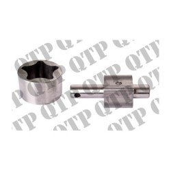 Rotor pour pompe à huile et arbre du corps