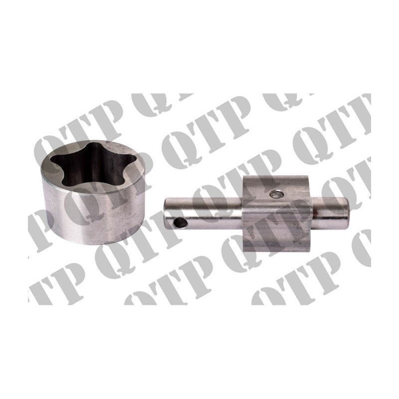 Rotor pour pompe à huile et arbre du corps