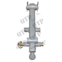 Barre d'attelage en T - Mécanisme de verrouillage et de crochets