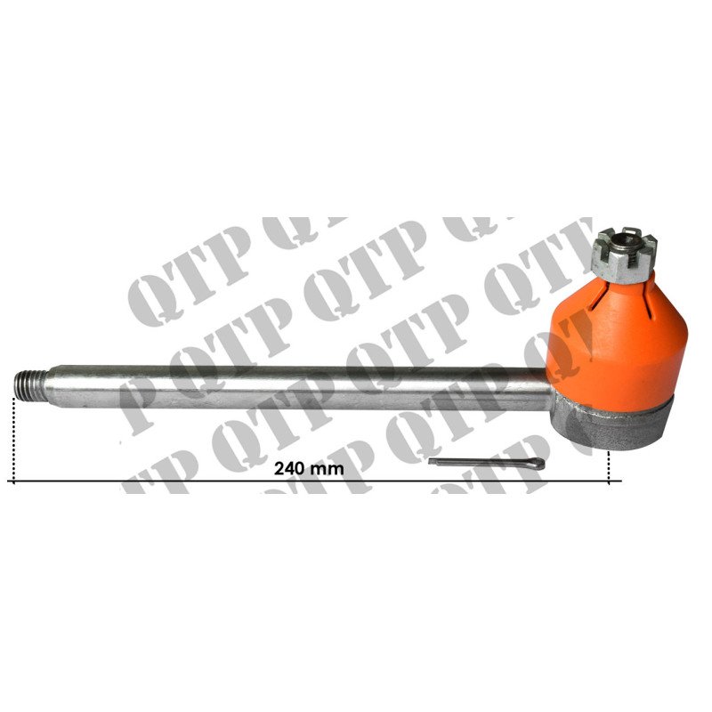 Tige de piston de vérin de direction droit