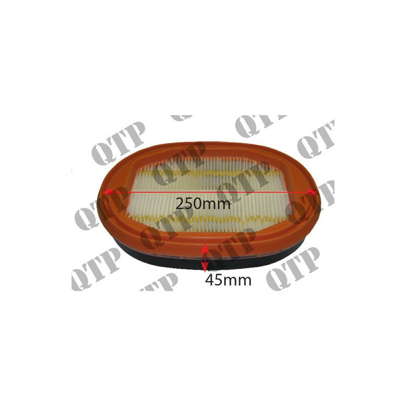 Intérieur du filtre à air