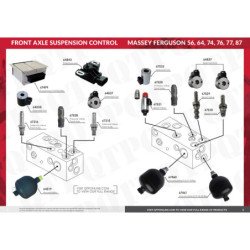Pressure Valve Front Axle Valve Block Massey Ferguson