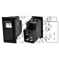 Commutateur d'éclairage de toit