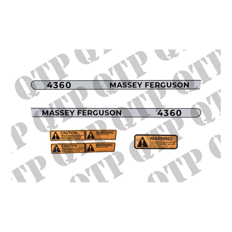 Decal Kit Massey Ferguson