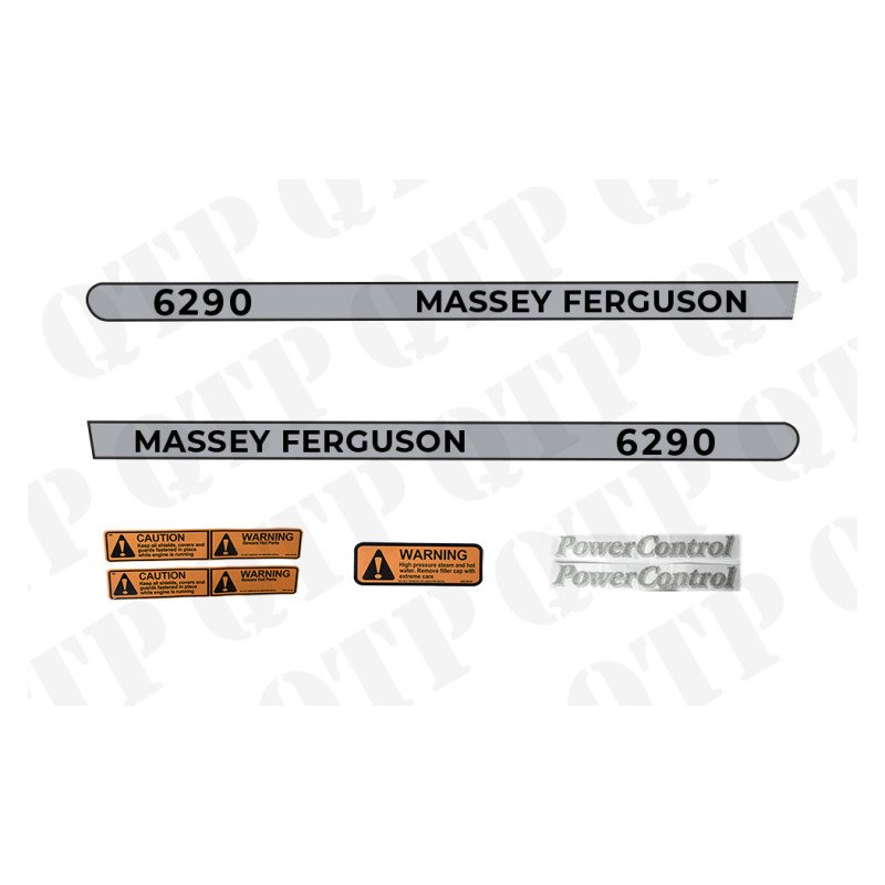 Decal Kit Massey Ferguson 6290
