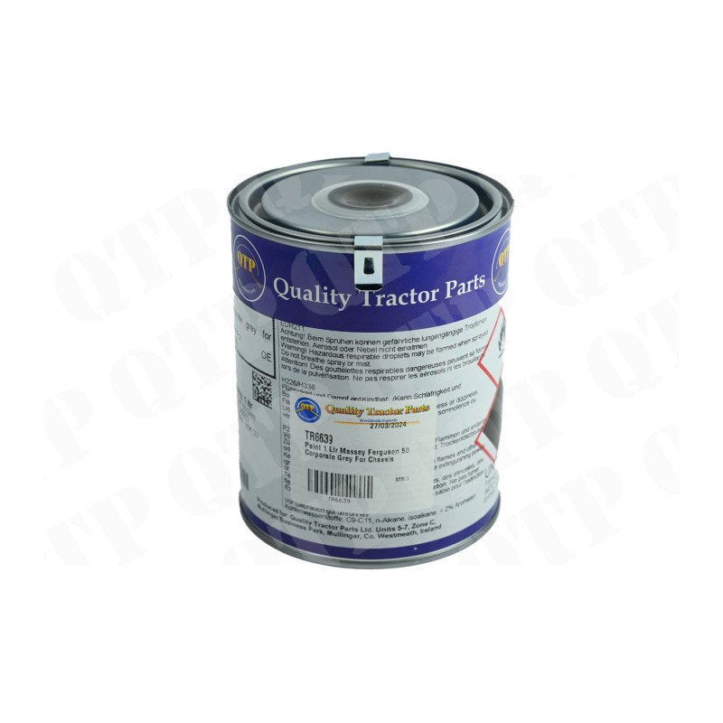 Paint 1 Ltr Corporate Grey For Chassis